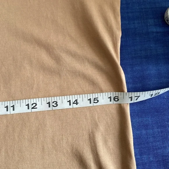 Seven for All Mankind tan puffy sleeve shirt - Picture 8 of 10
